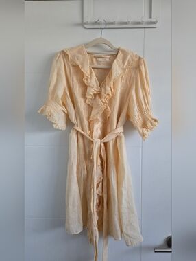 Doen Piper Dress In Peach Blossom Size Small